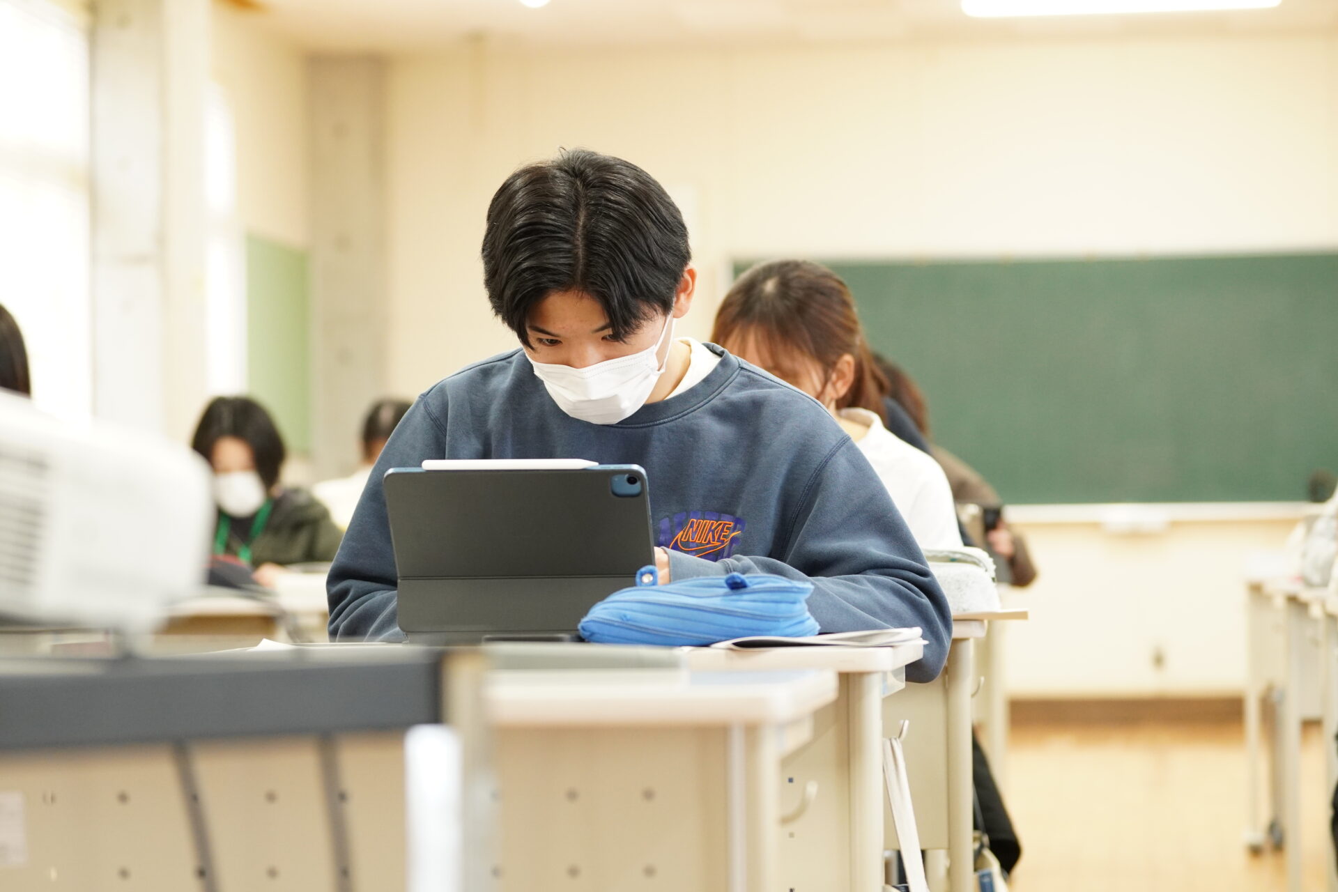 午前の授業の様子