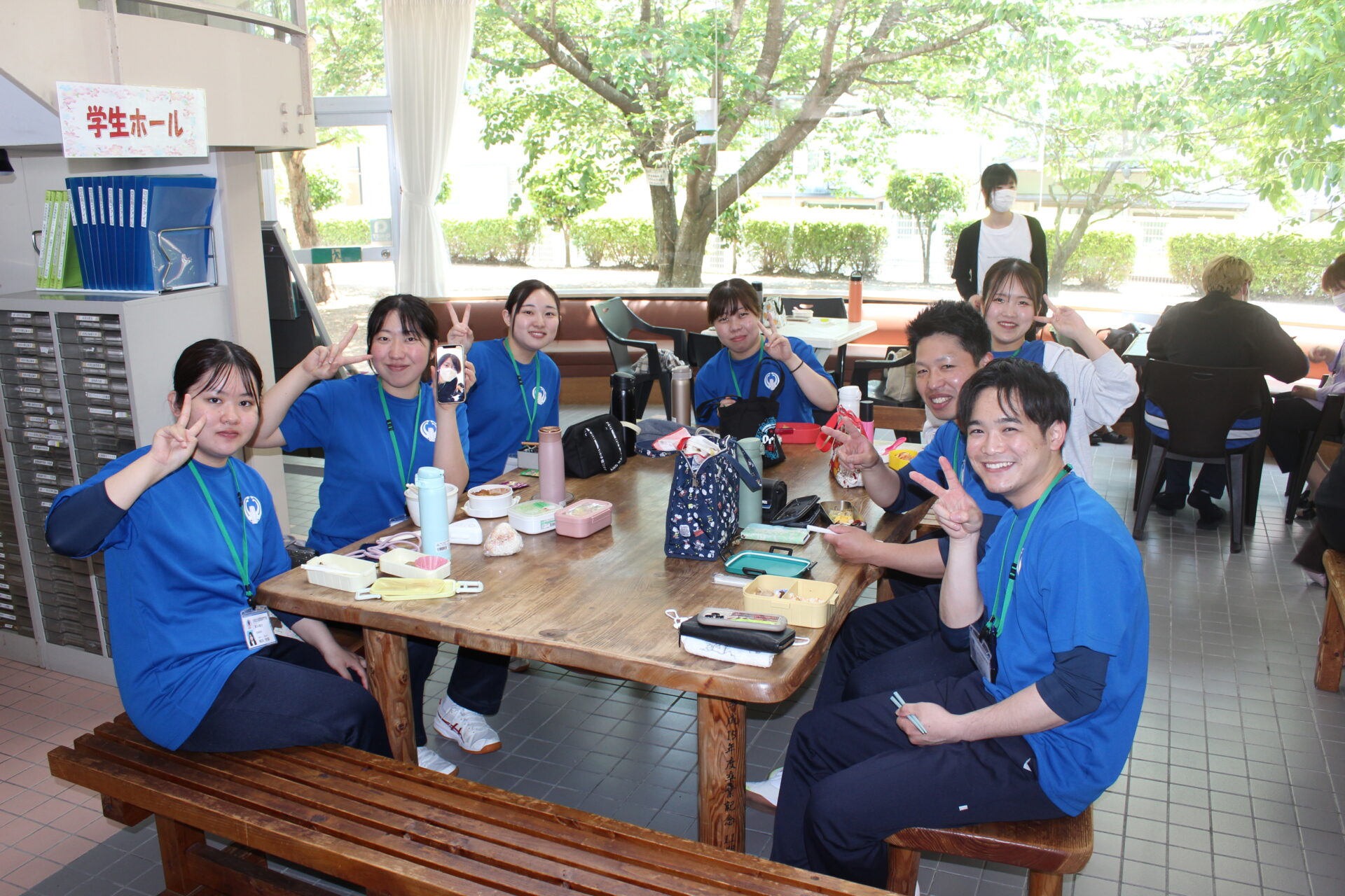 ランチタイムの様子